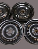 für Opel Karl, 4x gute, gebrauchte Stahlräder in Größe 5Jx14" in 37318