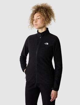 The North Face Fleecejacke W 100 GLACIER FZ - EU (1-St) mit Logostickerei