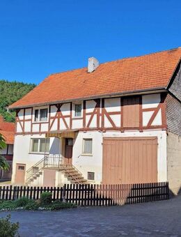 FESTPREIS 55.000 €!!! Sanierungsbedürftiges Fachwerkhaus mit großen Nebengebäuden - Neuenstein (Hessen)