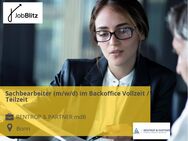 Sachbearbeiter (m/w/d) im Backoffice Vollzeit / Teilzeit - Bonn