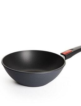 WOLL Wok Diamond Lite Wok, Aluminiumguss, abnehmbarer Griff, Induktion