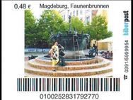 Biberpost: "Magdeburg, Faunenbrunnen", Satz, postfrisch - Brandenburg (Havel)