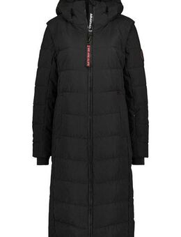 Alife & Kickin Steppjacke Damen NellyAK A Mantel & Weste in einem, mit abnehmbaren Ärmeln in schmaler Passform