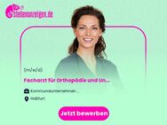 Facharzt für Orthopädie und Unfallchirurgie (m/w/d) in Vollzeit - Haßfurt