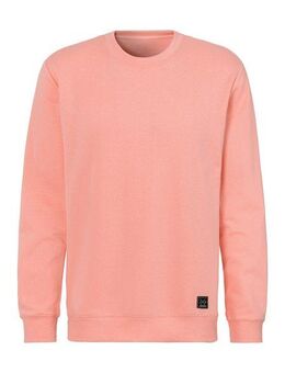 John Devin Sweatshirt Langarm, Pullover mit Rundhals, Baumwollmischung