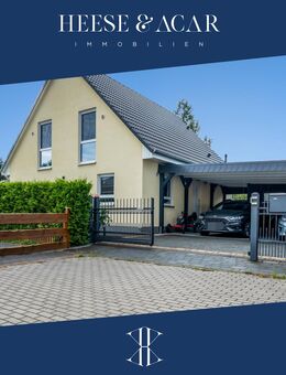Neubau aus 2017: Einzugsbereites Einfamilienhaus mit Doppel-Carport & großer Terrasse - Schönefeld
