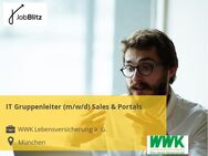 IT Gruppenleiter (m/w/d) Sales & Portals - München