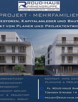 + EXKLUSIVES MEHRFAMILIENHAUS-PROJEKT! + - Trossingen