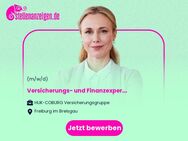 Versicherungs- und Finanzexpert:in im angestellten Außendienst in Freiburg - Freiburg (Breisgau)