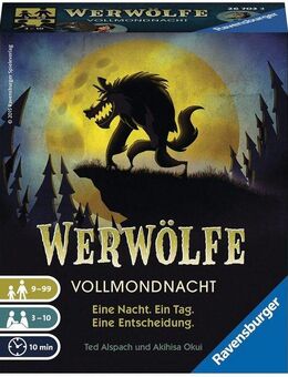 Ravensburger Spiel Werwölfe Vollmondnacht, Made in Europe