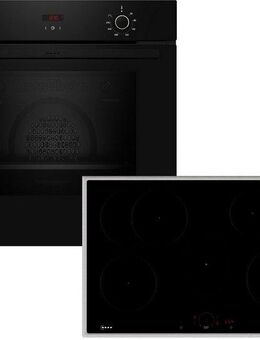 NEFF Backofen-Set BX38IB0, mit Teleskopauszug nachrüstbar, mit 5 Beheizungsarten