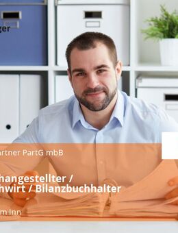 Steuerfachangestellter / Steuerfachwirt / Bilanzbuchhalter (m/w/d) - Mühldorf (Inn)