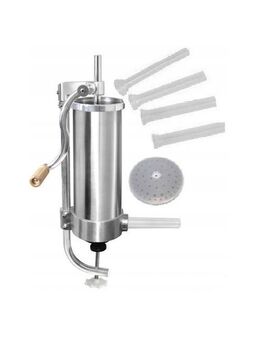 Wurstpresse Wurstfüller Fleischer Wurst 3KG Küchenmaschinen Füllung 4er Düsen Set - Wuppertal