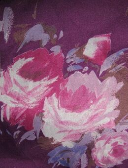 NEUw * Edel * Original VINTAGE * DESIGNER * Festival * Hippie- Style * Rosen * Blüten * Romantik * Chiffon * Baby- Doll * Tunika * Bluse * Gr. 38- 40/ S- M * aubergine- lila * pink * weiß * - Riedlingen