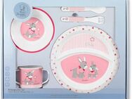 Sterntaler® Kindergeschirr-Set Emmi Girl (5-tlg), 1 Personen, Polypropylen, mit Löffel und Gabel