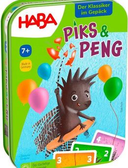 Haba Spiel Piks & Peng, Mitbringspiel, Made in Germany