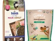 Kombi-Paket: 15 kg bosch HPC Trockenfutter + 3 x 350 g Sammy's Gelenkhappen - Maxi Adult 15 kg + Sammy's Gelenkhappen 3 x 350 g