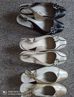 3 Paar ungetragene Damen Schuhe aus Leder Größe 40 - Hannover Herrenhausen-Stöcken