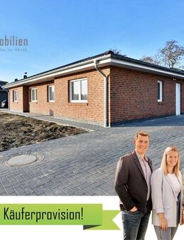 Ebenerdiger Bungalow mit moderner Ausstattung | Baujahr 2024 | vermietet - Apen