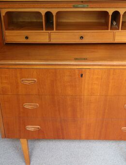 Wunderschöner Vintage Mid-Century-Sekretär in Teakholz - Berlin Steglitz-Zehlendorf