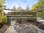 Maisonette-Wohnung über zwei Etagen unmittelbar am AEZ mit Tiefgaragenstellplatz und Terrasse/Garten - Hamburg