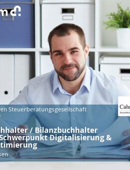 Finanzbuchhalter / Bilanzbuchhalter (m/w/d) - Schwerpunkt Digitalisierung & Prozessoptimierung - Dettenhausen