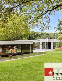 Münster: Stilvolle Bungalow-Villa mit Teichblick! - Münster