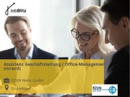 Assistenz Geschäftsleitung / Office-Management (m/w/d) - Düsseldorf