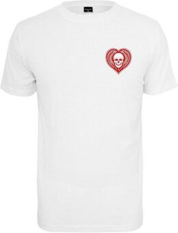MisterTee T-Shirt MisterTee Herren Skull Heart Tee (1-tlg)