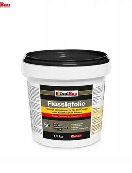 IsolBau FLEXIBLE FLÜSSIGFOLIEN-BAD-ISOLIERUNG 1,5kg - Wuppertal