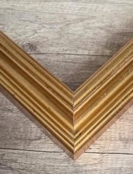 Leerrahmen Bilderrahmen-Holz-Barock-Sondermaße-alle Größen möglich 821 Gold - Holzminden