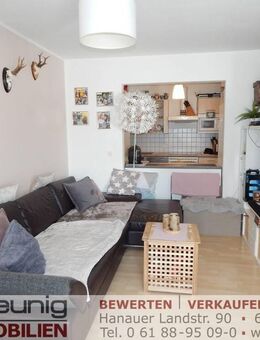Ruhige 2-Zi.-Wohnung mit Balkon, EBK & Stellplatz in Seenähe - Großkrotzenburg