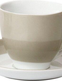 van Well Tasse Vario, Porzellan, spülmaschinen- und mikrowellengeeignet, 6-teilig