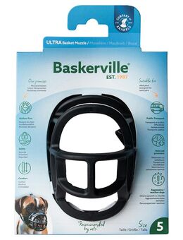 Maulkorb Baskerville Ultra 2.0 - Größe 5, z.B. Labrador, Schäferhund