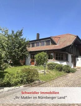 Topimmobilie in Laufer BESTLAGE: XXL-Einfamilienhaus mit ELW und Doppelgarage "Am Kunigundenberg" - Lauf (Pegnitz)