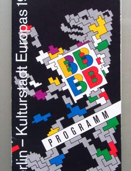 Flyer Berlin Kulturhauptstadt Europas 1988 - Münster