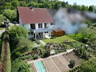 A+ Label - Wohnen mit Weitblick- Freistehendes Einfamilienhaus mit Wellness in begehrter Höhenlage - Murrhardt
