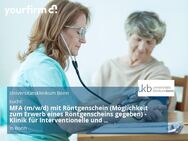 MFA (m/w/d) mit Röntgenschein (Möglichkeit zum Erwerb eines Röntgenscheins gegeben) - Klinik für Interventionelle und Diagnostische Neuroradiologie und Kinderneuroradiologie - Bonn