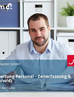 Sachbearbeitung Personal - Zeiterfassung & Entgelt (m/w/d) - Limburg (Lahn)