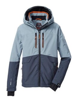 Killtec Skijacke KSW 201 BYS SKI JCKT Stylische, wasser- und winddichte Skijacke mit reflektierenden Details