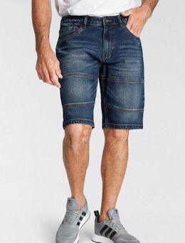 H.I.S Jeansbermudas entspannte Passform, gerader Beinschnitt, modische Washed-Optik