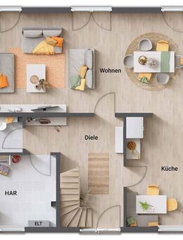 Raus aus der Miete, in den eigenen 4 Wänden familienfreundlich wohnen - Mitwachshaus Flair 148 - Halle (Saale)