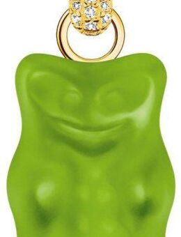 THOMAS SABO Kettenanhänger THOMAS SABO x HARIBO Schmuck: Großer Anhänger Goldbär, mit Kristallglas, Zirkonia (synth)
