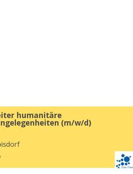 Sachbearbeiter humanitäre Ausländerangelegenheiten (m/w/d) - Troisdorf