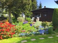 Idyllisches Gartengrundstück mit Bungalow in ruhiger Lage, am Rande vom Golfplatz Herzogswalde - Wilsdruff