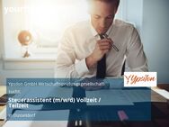 Steuerassistent (m/w/d) Vollzeit / Teilzeit - Düsseldorf