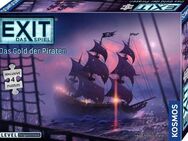 Kosmos Spiel EXIT, Das Spiel, Das Gold der Piraten, Rätselspiel, mit Puzzles, Made in Germany
