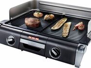 Tefal Tischgrill TG8000 Family, 2400 W, 2 getrennte Grillroste -stufenlose Thermostate, individuell wählbar