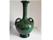 Grosse Keramik Vase glasiert signiert Gongora Ubeda (Spanien). - Schwetzingen