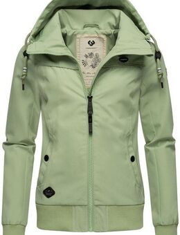 Ragwear Outdoorjacke Jotty wasserdichte Übergangsjacke mit abnehmbarer Kapuze
